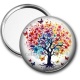 Miroir de poche - arbre de vie