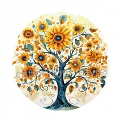 arbre de vie tournesol