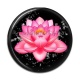 Cabochon Résine - fleur exotique