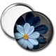 Miroir de poche - fleur