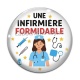 Cabochon Verre - une infirmière formidable