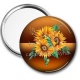 Miroir de poche - tournesol
