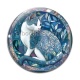 Cabochon Verre - chat