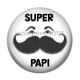 Cabochon Résine - super papi