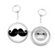 Porte clés décapsuleur - moustache