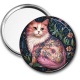 Miroir de poche - chat