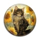 Cabochon Résine - chat