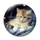 Cabochon Verre - chaton
