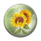 Cabochon Résine - tournesol