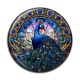 Cabochon Résine - paon