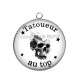 Pendentif Cabochon Argent - tatoueur au top