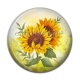 Cabochon Résine - tournesol