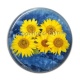 Cabochon Résine - tournesol