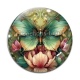 Cabochon Verre - papillon
