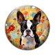 Cabochon Verre - chien