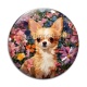 Cabochon Verre - chien