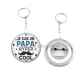 Porte clés décapsuleur - je suis un papa hyper cool