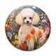 Cabochon Verre - chien