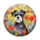 Cabochon Verre - chien