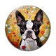 Cabochon Verre - chien