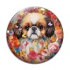 Cabochon Verre - chien