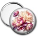 Miroir de poche - fleur