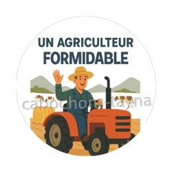 un agriculteur formidable
