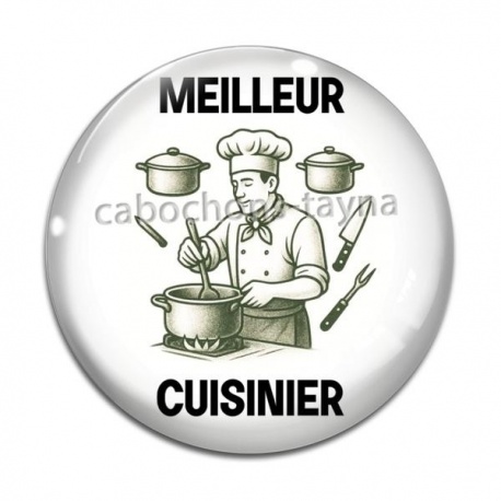 Cabochon Verre - meilleur cuisinier