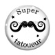 Cabochon Verre - super tatoueur