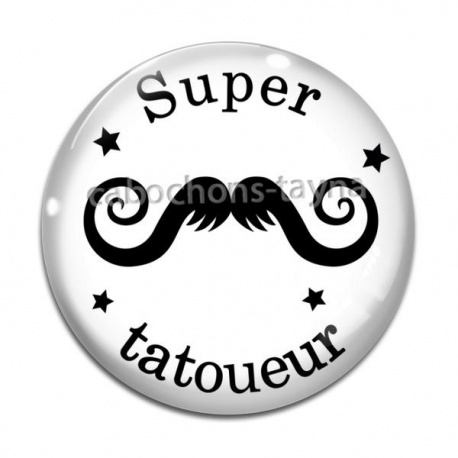 Cabochon Verre - super tatoueur