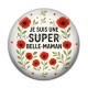 Cabochon Résine - je suis une super belle maman