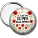 Miroir de poche - je suis une super belle maman