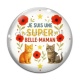 Cabochon Verre -  je suis une super belle maman