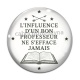 Cabochon Verre - l'influence d'un bon professeur ne s'efface jamais