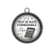 Pendentif Cabochon Argent - prof de math formidable