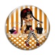 Cabochon Verre - petite fille