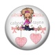 Cabochon Résine - fille