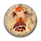 Cabochon Résine - petite fille