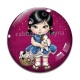 Cabochon Verre - petite fille