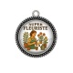 Pendentif Cabochon Argent - super fleuriste