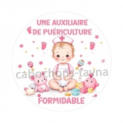 une auxiliaire de puériculture formidable