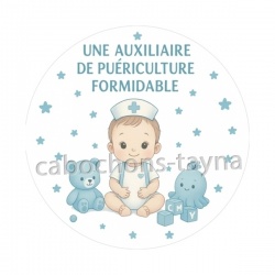 une auxiliaire de puériculture formidable