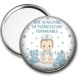 Miroir de poche - une auxiliaire de puériculture formidable