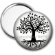 Miroir de poche - arbre de vie
