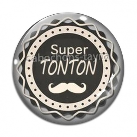 Cabochon Verre - super tonton