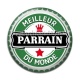 Cabochon Résine - meilleur parrain du monde