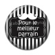 Cabochon Résine - pour le meilleur parrain