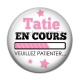 Cabochon Résine - tatie en cours veuillez patienter
