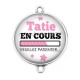 Connecteur Cabochon Argent - tatie en cours veuillez patienter