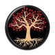 Cabochon Résine - arbre de vie